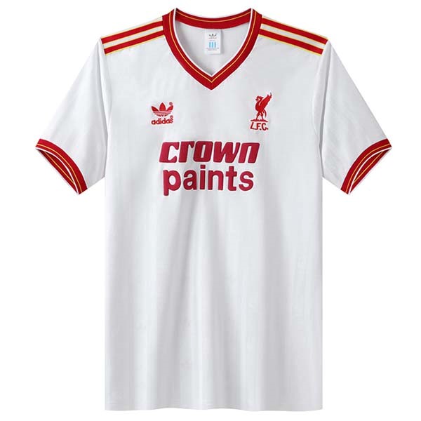 Camiseta Liverpool Replica Segunda Ropa Retro 1985/87